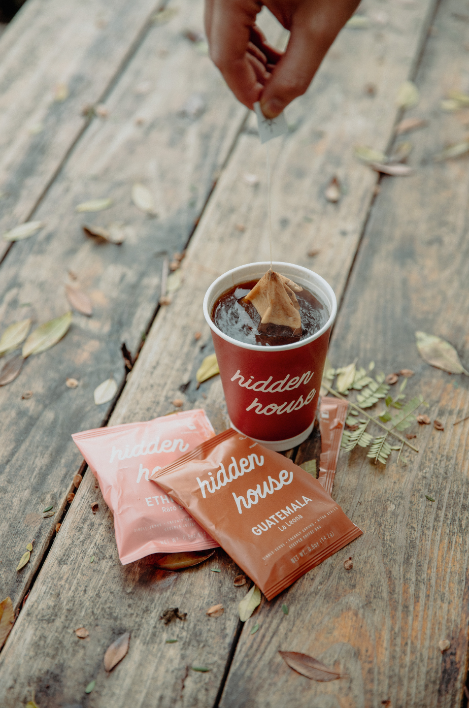 Steeped Coffee Pack, Single Serve Coffee