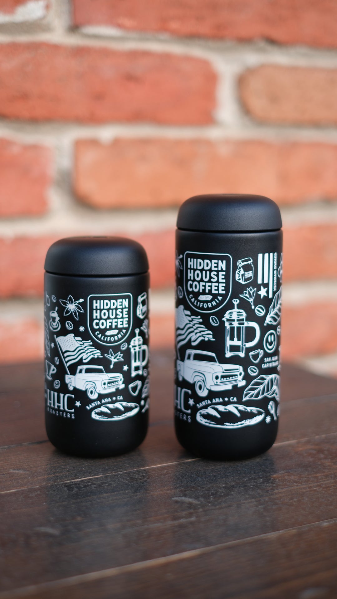 Photo of black HHC fellow tumbler.