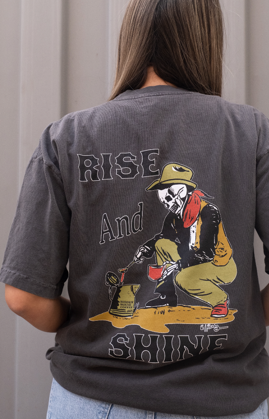 El Ray x HHC Rise and Shine Heavyweight Tee