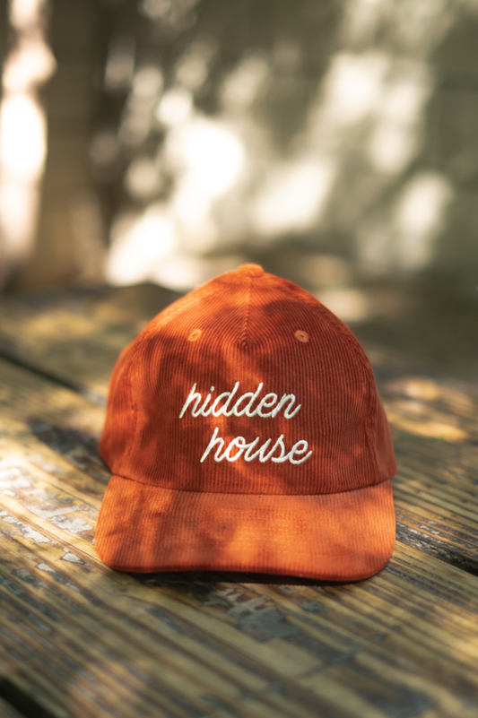 Rust Corduroy Snapback HHC x Seager