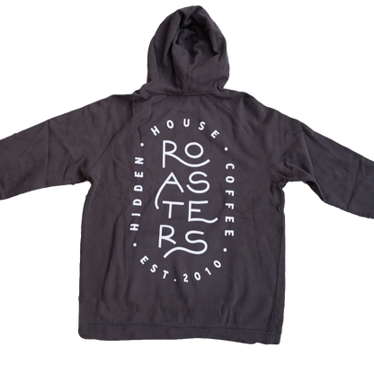 Hidden House Merch: Faded Black HHC Hoodie – Hidden House Coffee Hidden House Merch: Faded Black HHC Hoodie – Hidden House Coffee